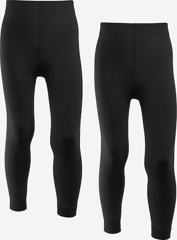 celodoro Leggings 'Thermal Underwear' in Black: front