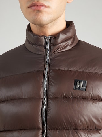 Geacă de primăvară-toamnă de la Karl Lagerfeld pe maro