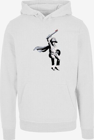 Merchcode Sweatshirt 'Bridge Boy' in Wit: voorkant