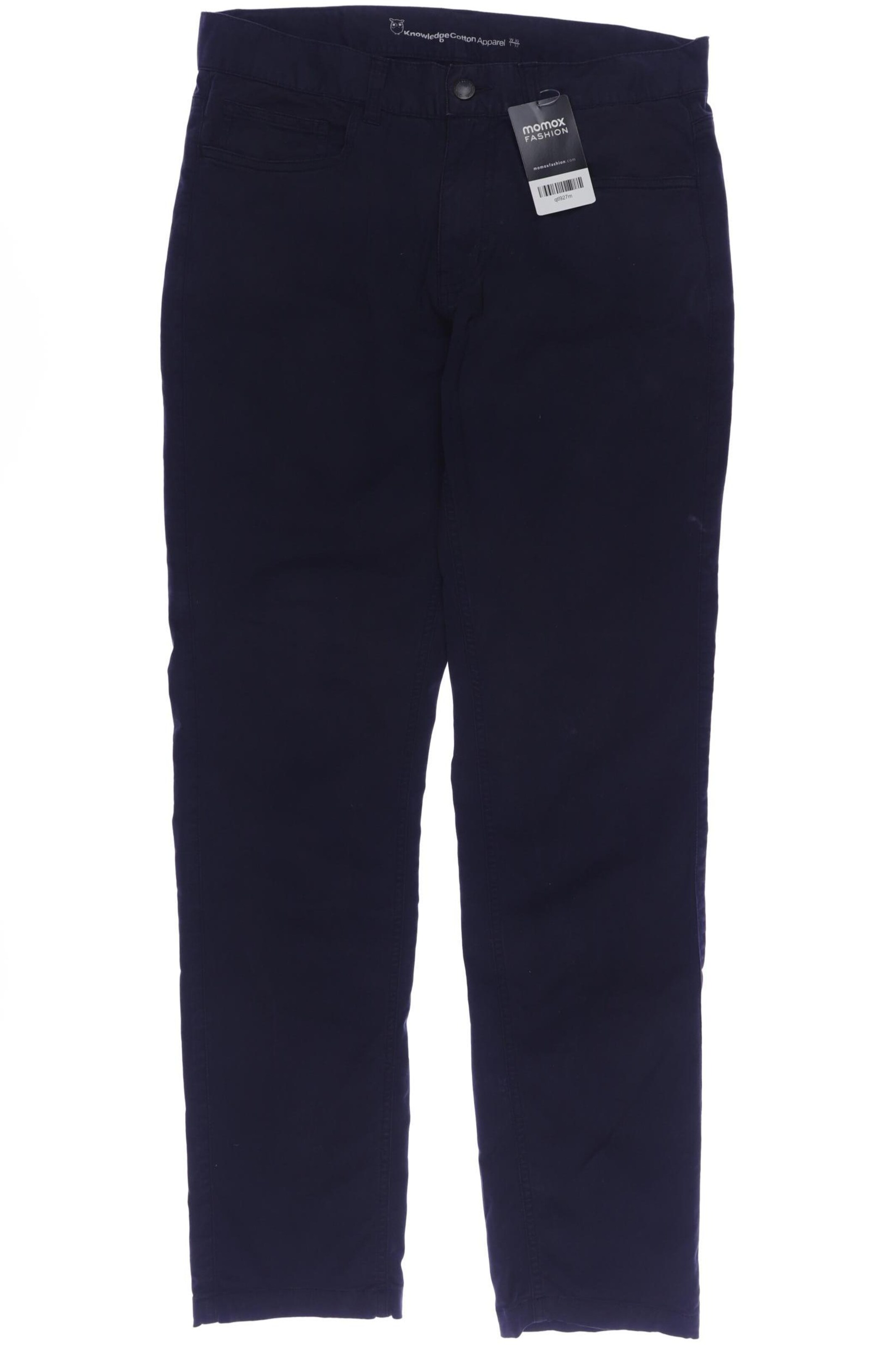 KnowledgeCotton Apparel Stoffhose 30 in Blau: Vorderseite