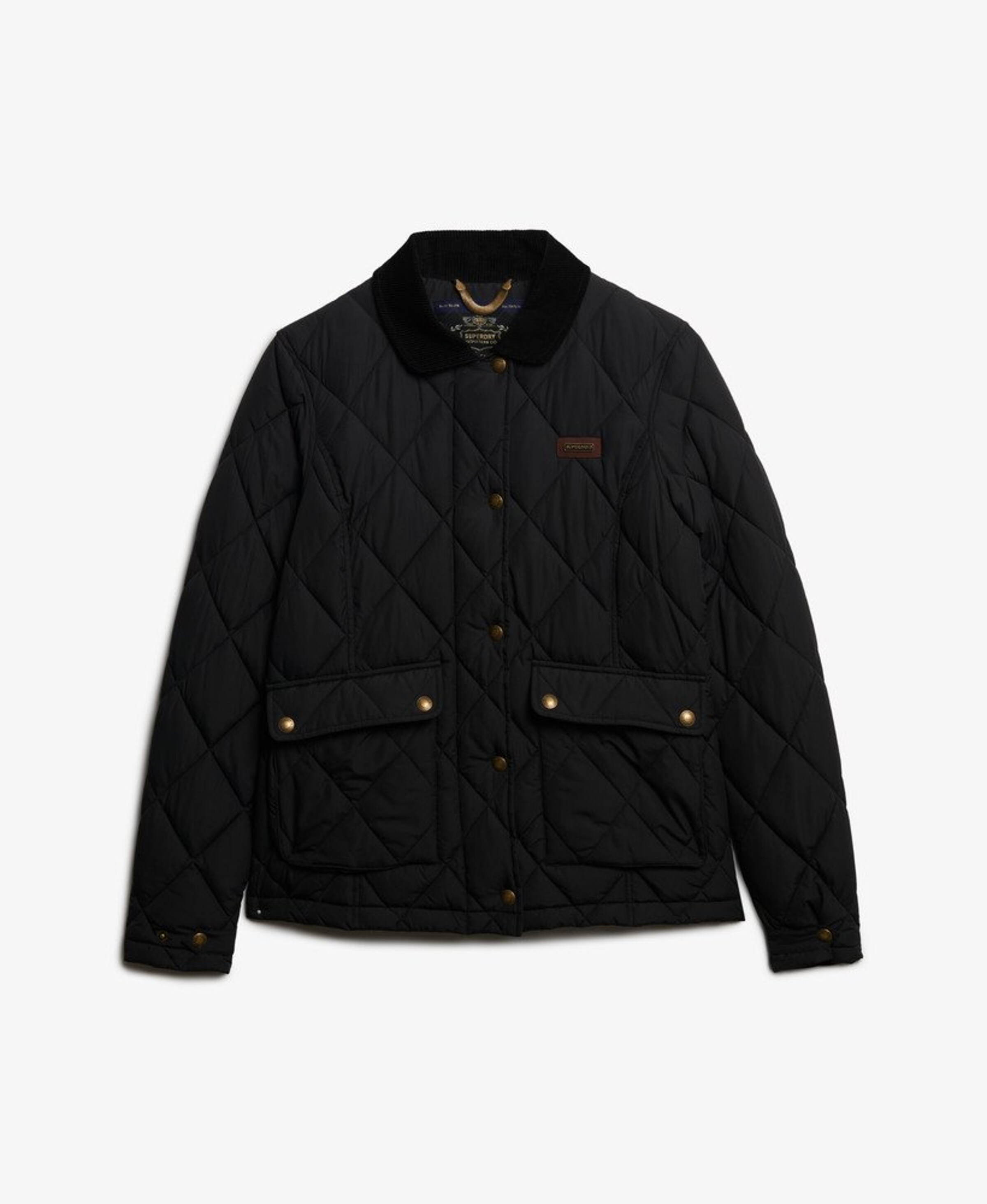Superdry & Co Prechodná bunda - Čierna: predná strana