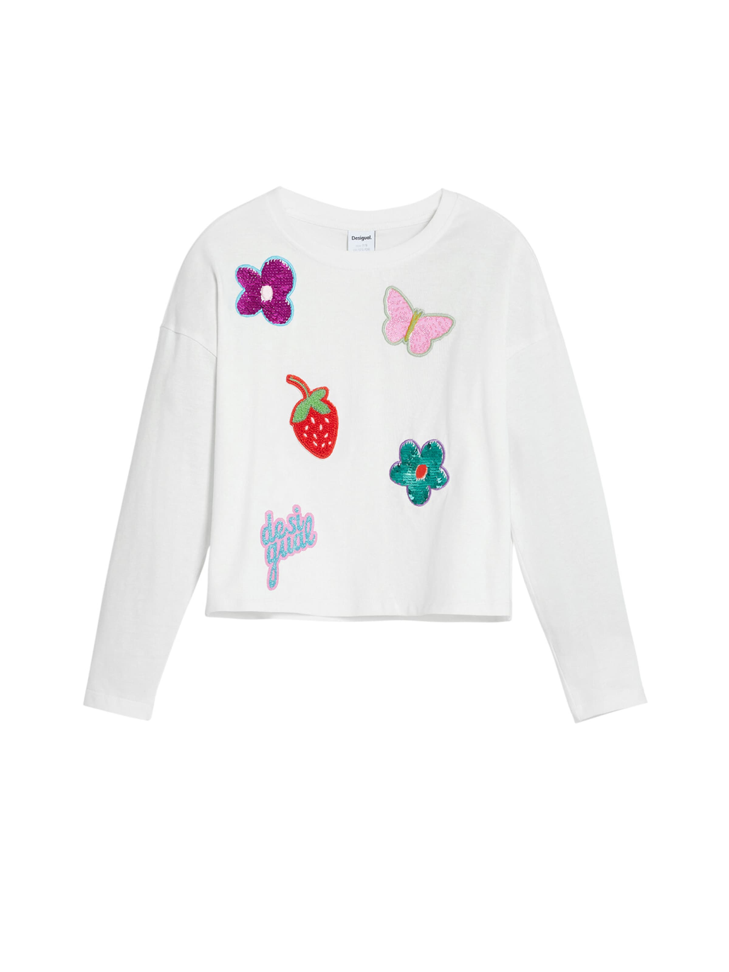 Desigual - Camisola em branco: frente