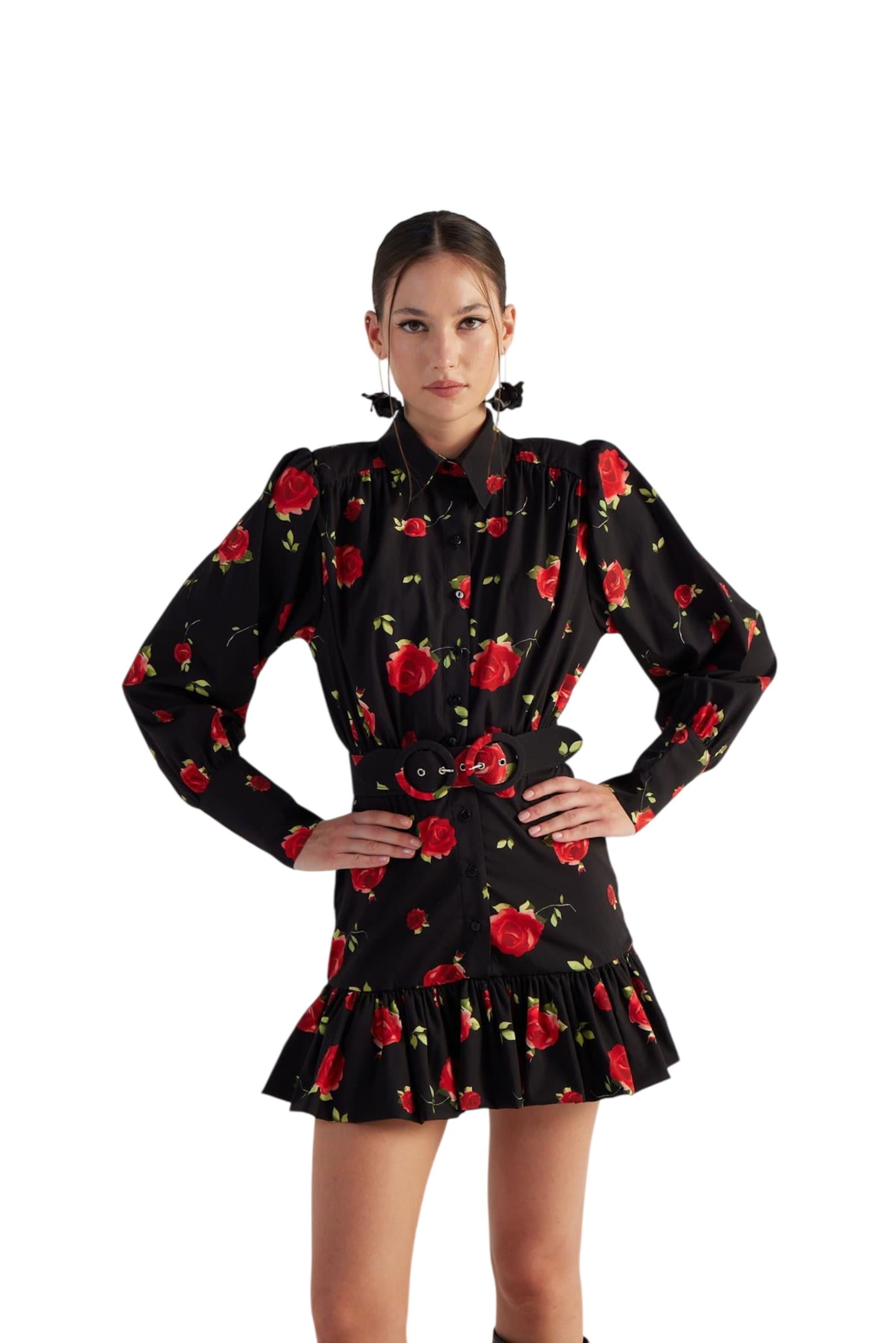 HOLLY LOLLY Kleid in Schwarz