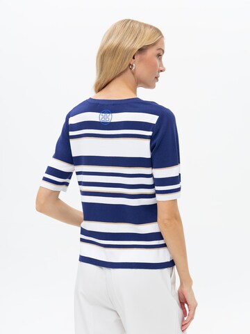 Passioni Pullover 'Navy gestreiftes Shirt'‌ in Blau