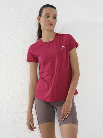 T-shirt Tommy Life en rose