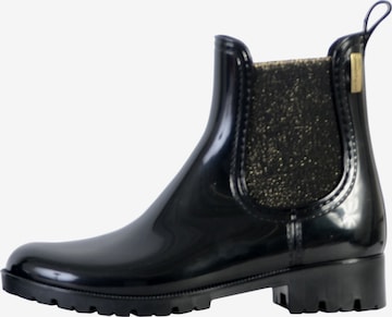 Les Tropéziennes - Botas de tobillo en negro: frente