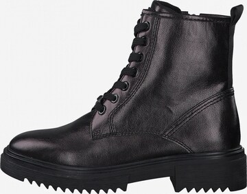 s.Oliver Lace-Up Ankle Boots in Black