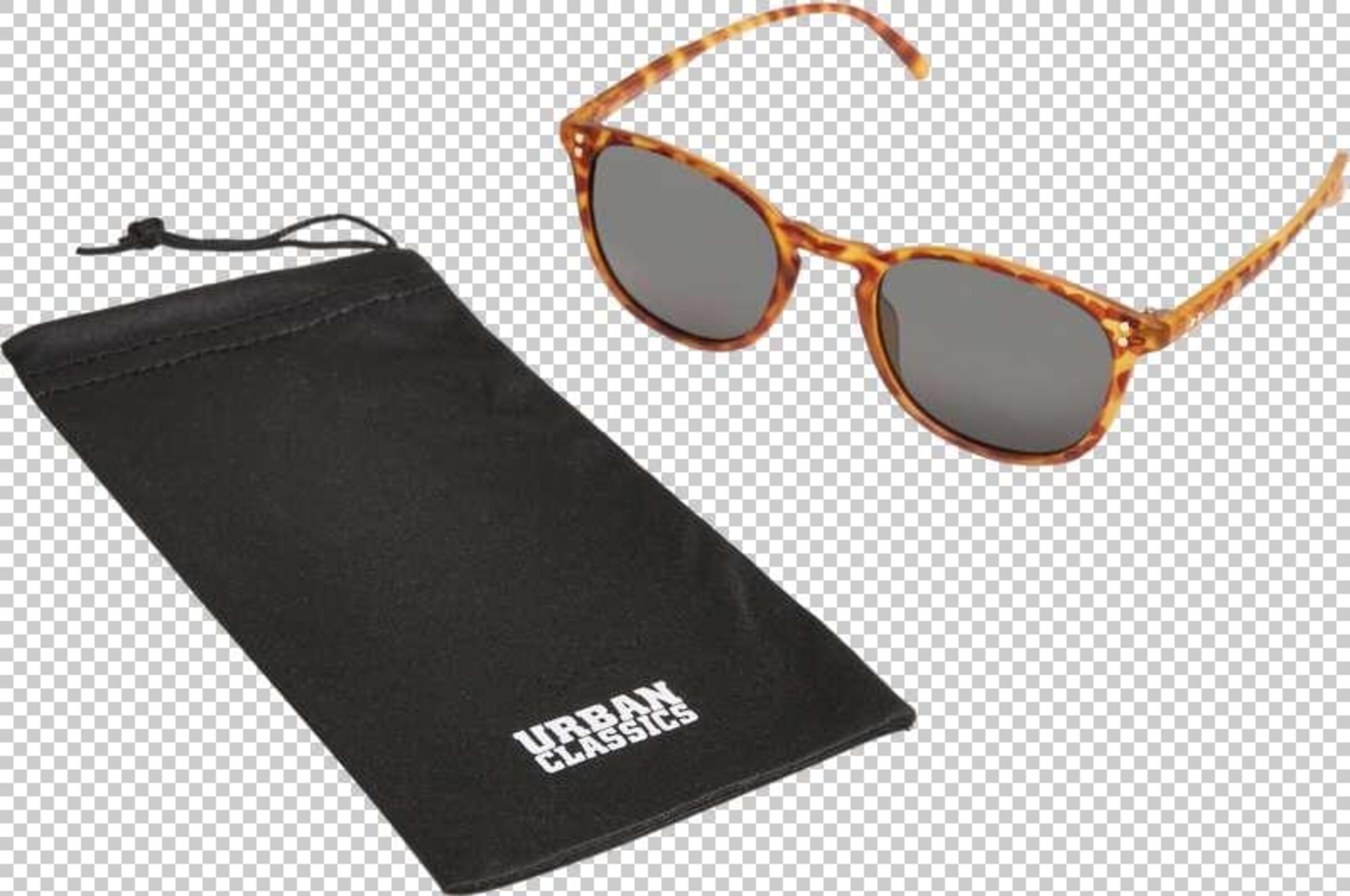 Urban Classics Sunglasses 'Arthur' in Brown: front