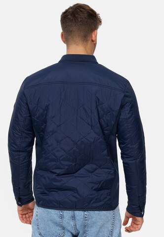 INDICODE JEANS Between-Season Jacket 'Leander' in Blue