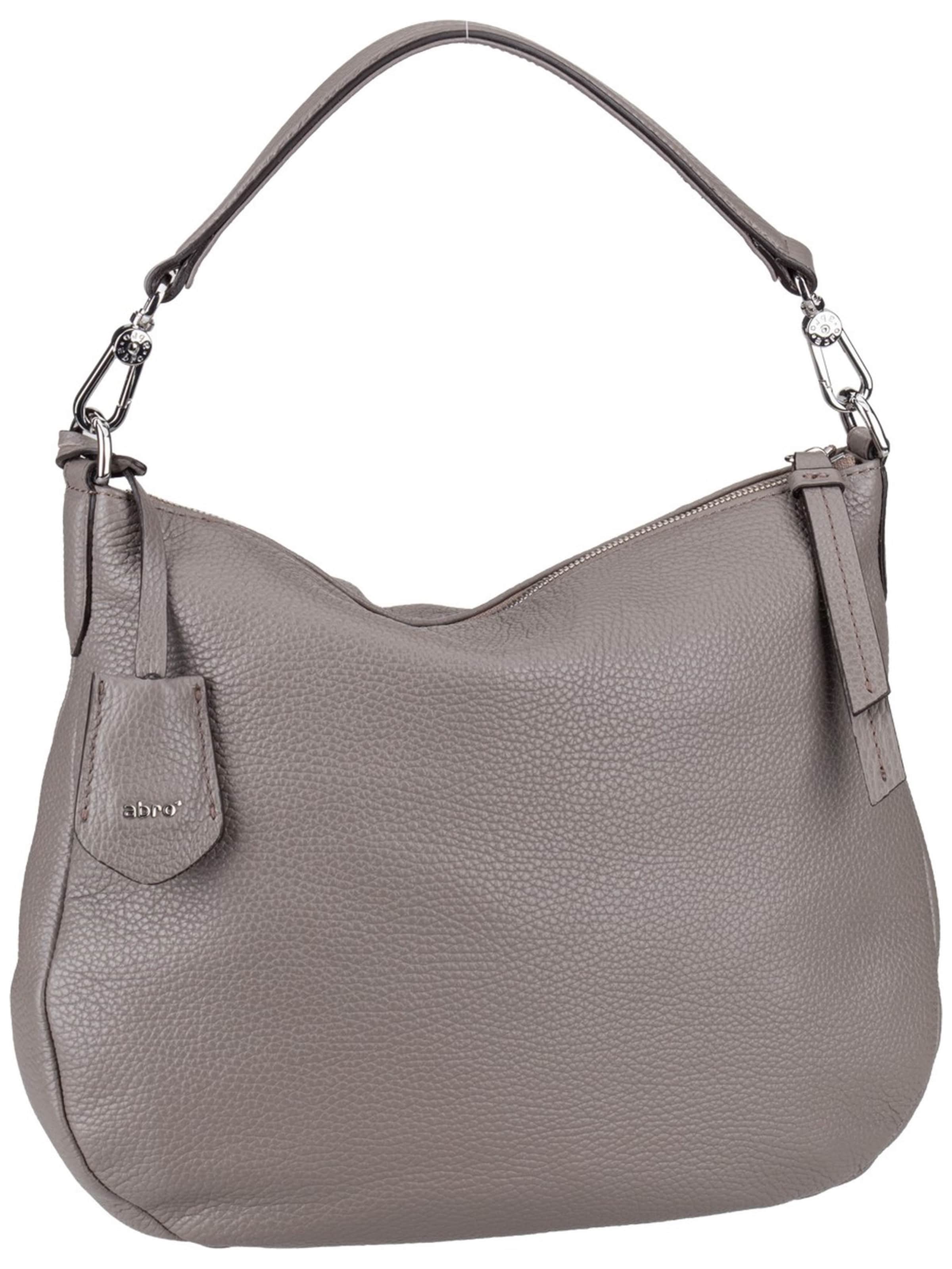 ABRO Handtasche 'Juna' in Grau: Vorderseite
