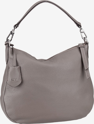 ABRO Handtasche 'Juna' in Grau: Vorderseite