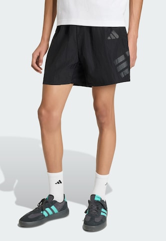 Loosefit Pantalon de sport 'Mercedes - AMG Petronas Formula 1 Team Night' ADIDAS PERFORMANCE en noir : devant