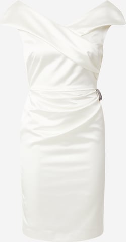 SWING Cocktail Dress in White: front