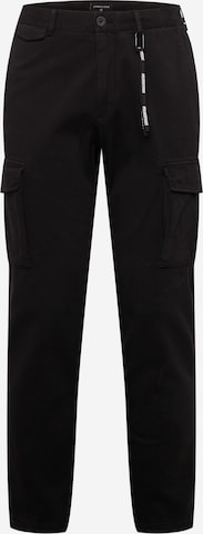 STRELLSON Cargo Pants 'Lucco' in Black: front