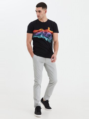 !Solid Slimfit Chino in Grijs