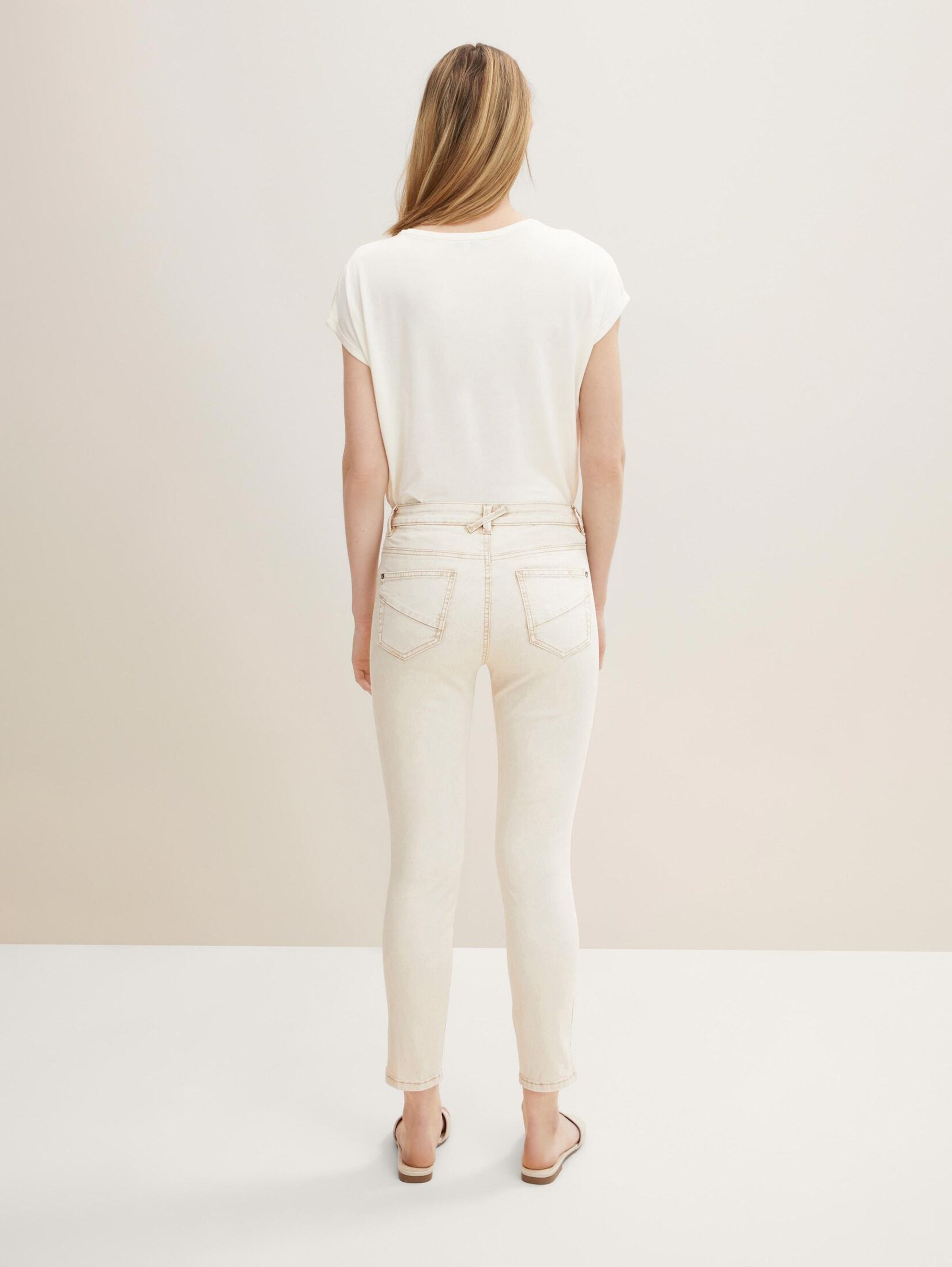 Frauen Große Größen TOM TAILOR Jeans 'Alexa' in Kitt - KG75260