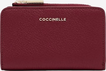 Coccinelle Portemonnaie 'Metallic 5' in Rot: Vorderseite
