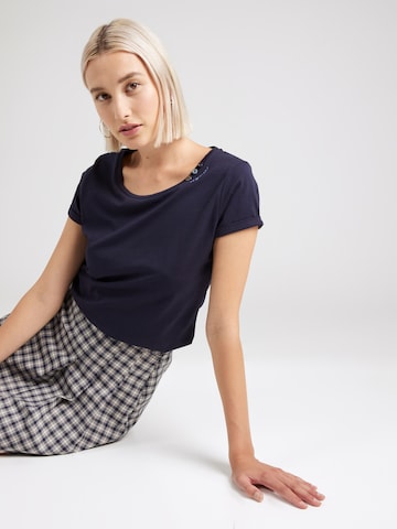 Ragwear Shirts 'Florah' i blå: forside