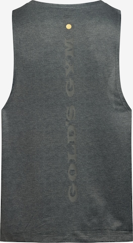 T-Shirt 'PIERCE' GOLD´S GYM APPAREL en gris