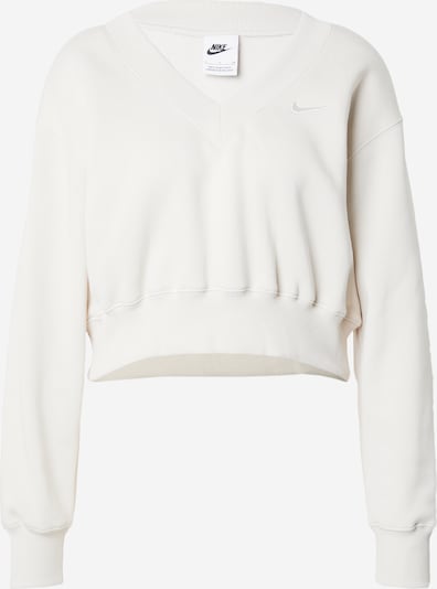 Nike Sportswear Sweat-shirt 'Phoenix Fleece' en blanc cassé, Vue avec produit