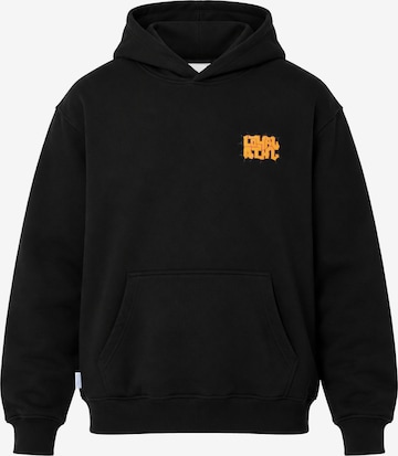 Loyal Athletics by Kontra K Unisex Hoodie mit Print in Loose Fit in Schwarz: Vorderseite