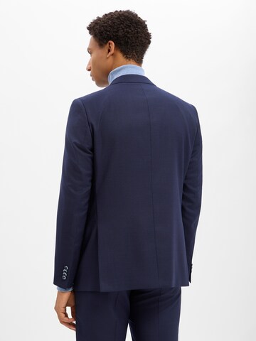 ROY ROBSON Slim Fit Baukasten-Sakko in Blau