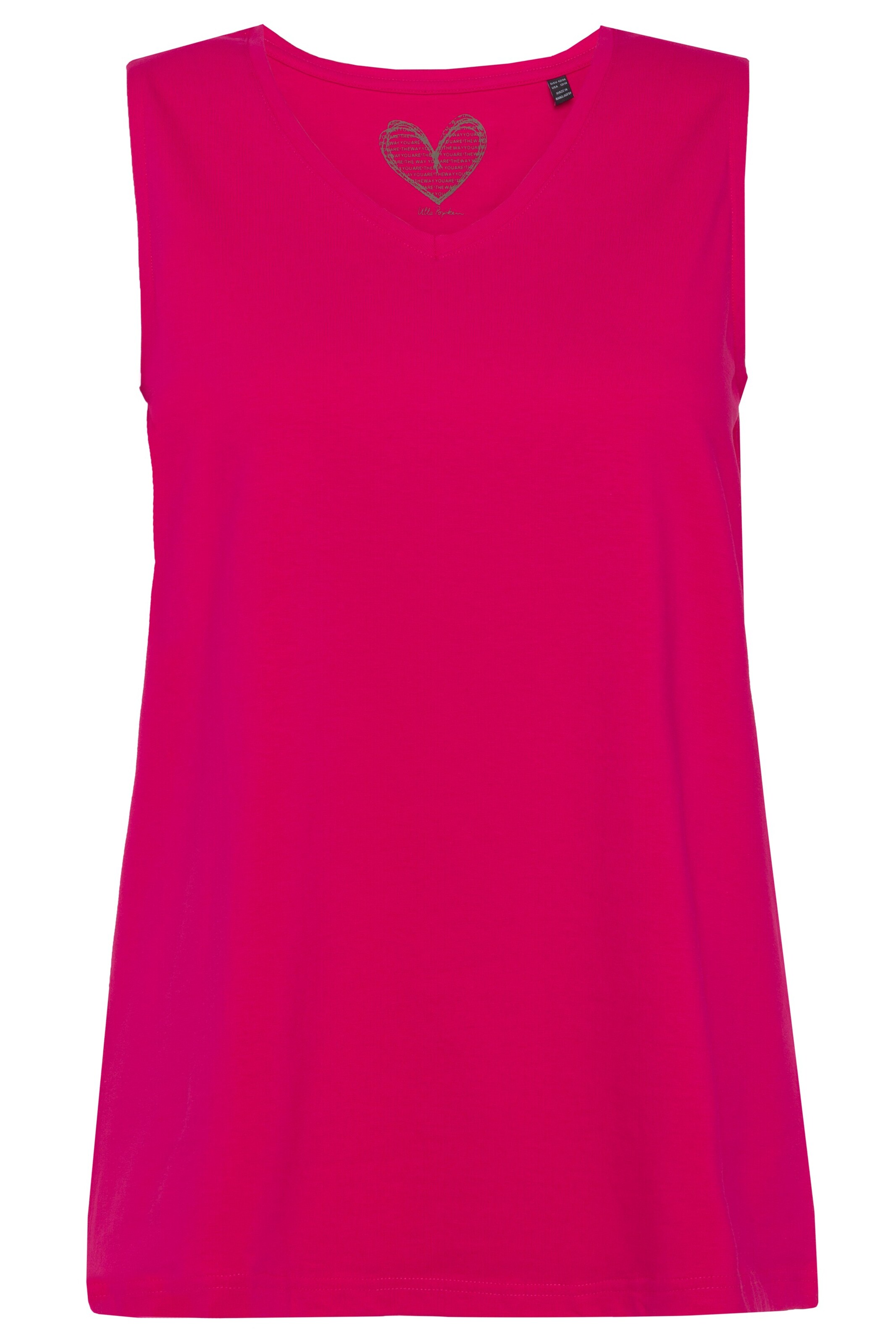 Ulla Popken Top in Pink: Vorderseite
