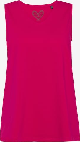 Ulla Popken Top in Pink: Vorderseite