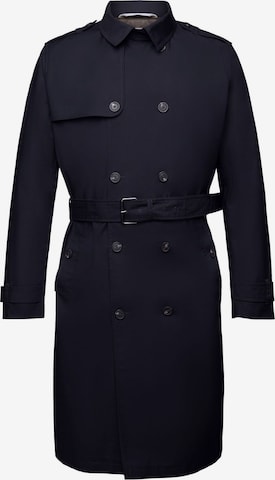 ESPRIT Between-Seasons Coat in Blue: front