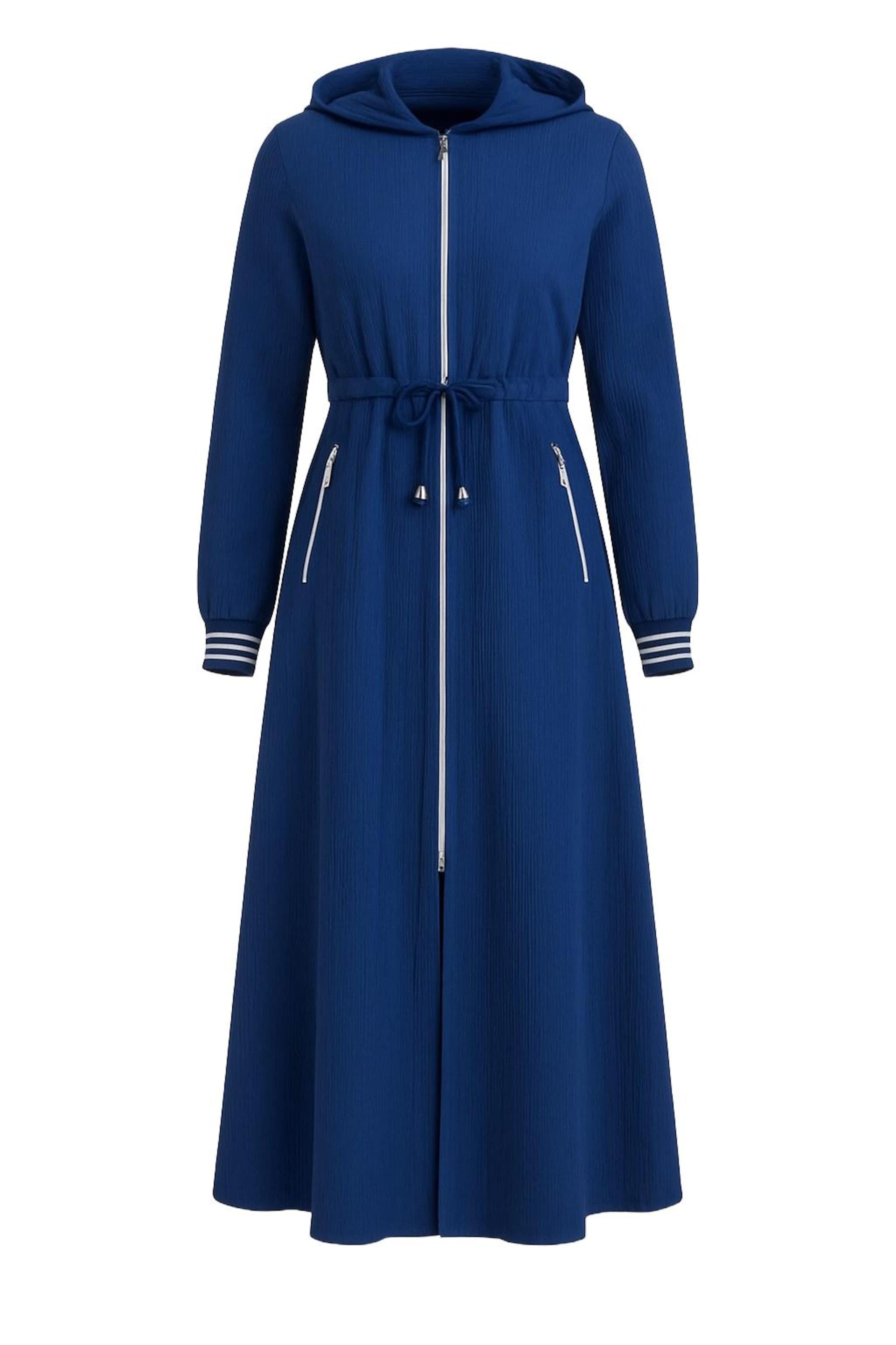 MODAMIHRAM Jurk in Blauw: voorkant