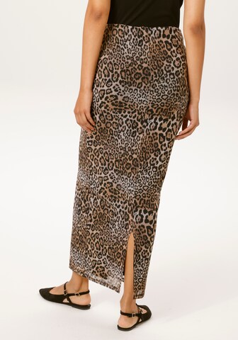 Aniston CASUAL Skirt in Brown