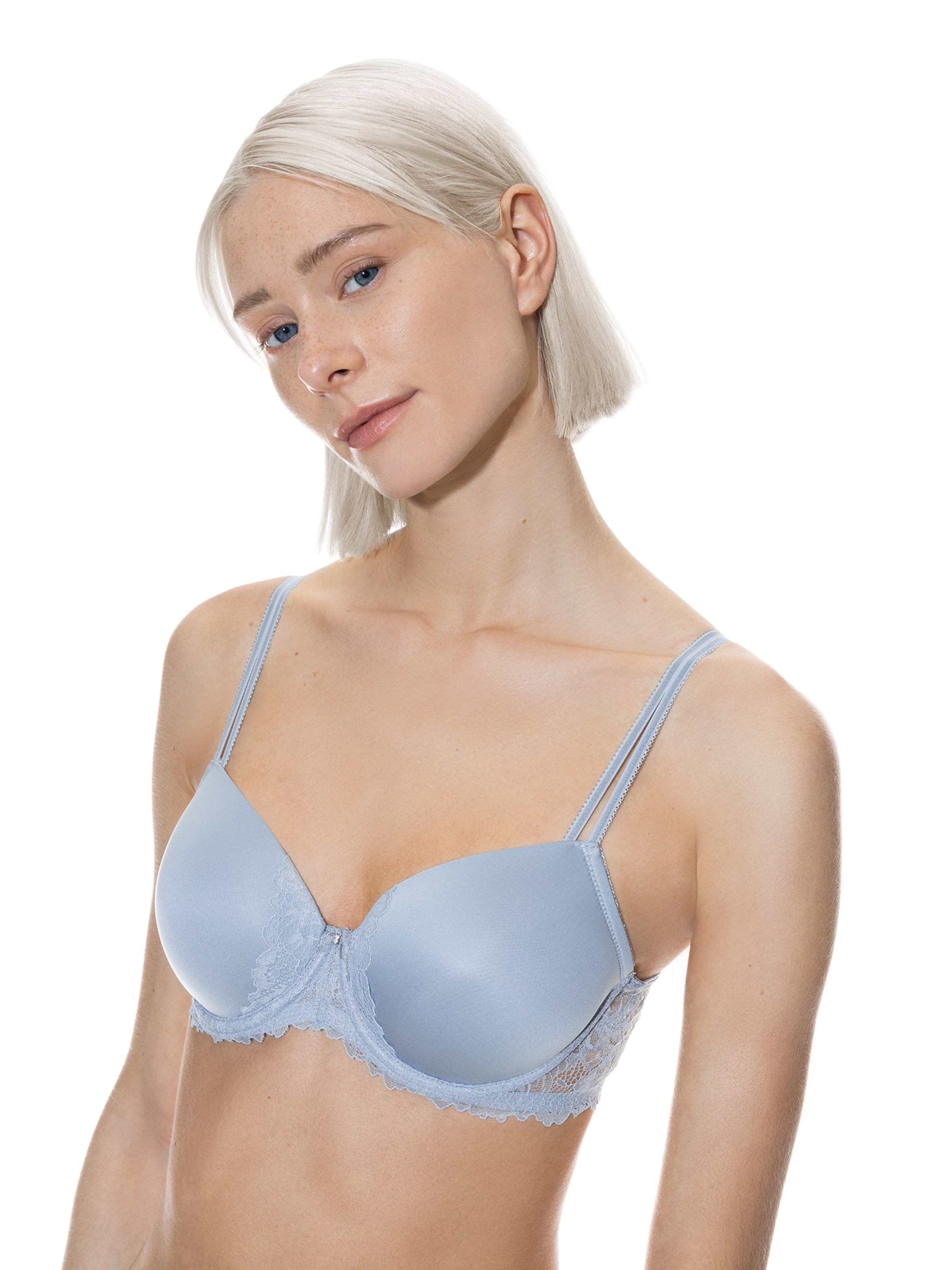 Mey T-Shirt BH 'Luxurious' in Blau