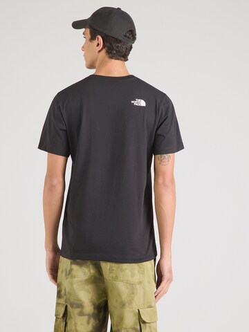 T-Shirt 'NEVER STOP EXPLORING' THE NORTH FACE en noir