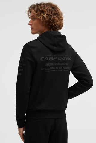 CAMP DAVID Sweatshirt in Black