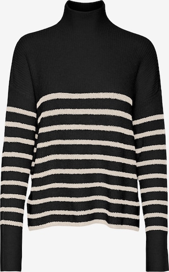 VERO MODA Jersey 'MARINA' en negro / blanco, Vista del producto