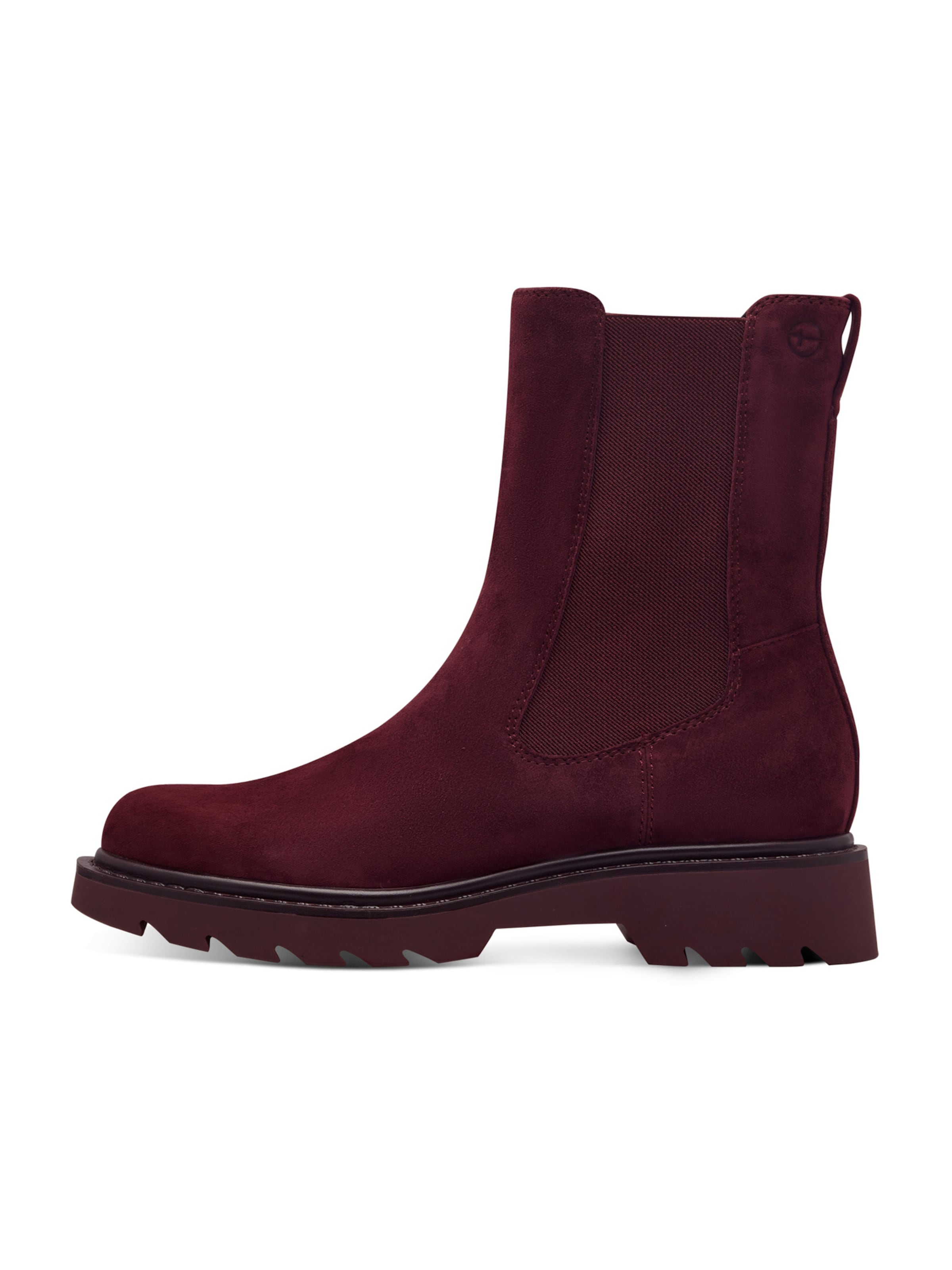Tamaris Chelsea boots in Red