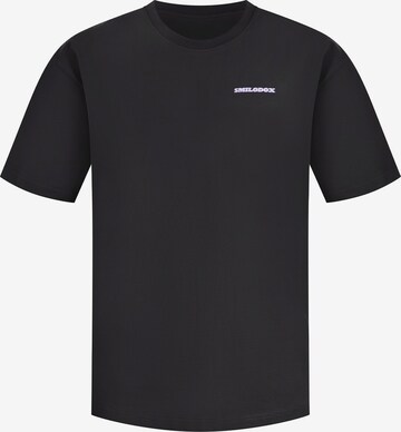 T-Shirt 'Adrian' Smilodox en noir : devant