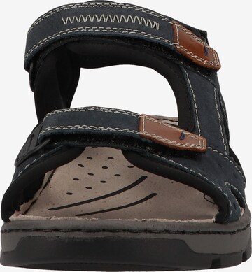 Rieker Hiking Sandals in Blue