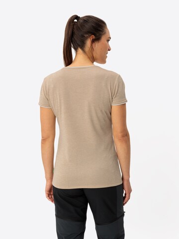 VAUDE Performance shirt 'Essential' in Beige