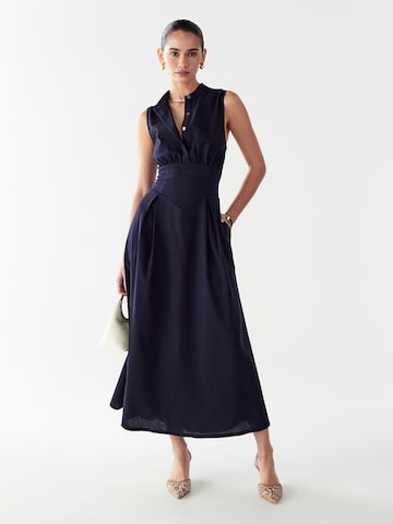 Robe 'Bexley' Willa en bleu : devant