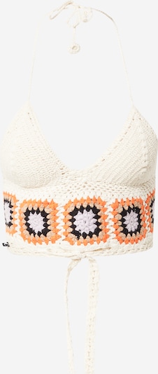 Top brodat pe L Nasty Gal pe crem / mai multe culori, Vizualizare produs