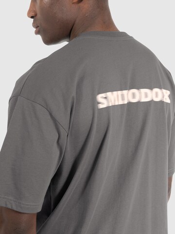 Smilodox T-Shirt 'Adrian' in Grau
