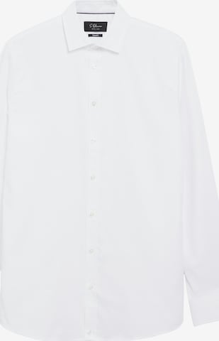 Chemise s.Oliver en blanc : devant
