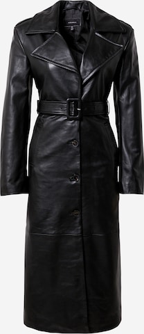 Karen Millen Between-seasons coat in Black: front