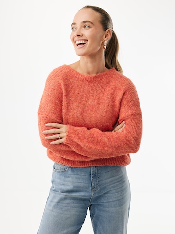 MEXX Tröja 'Aspen' i orange: framsida