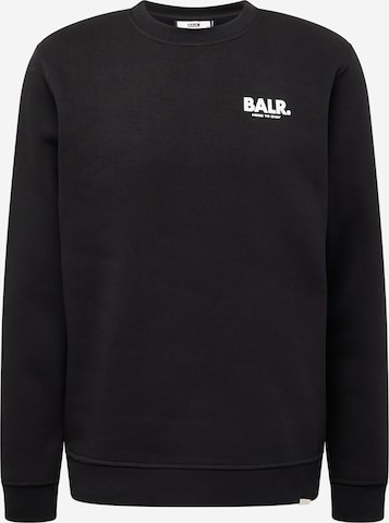 BALR. Sweatshirt 'Olaf' in Black: front