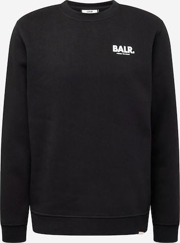 BALR. Sweatshirt 'Olaf' in Zwart: voorkant