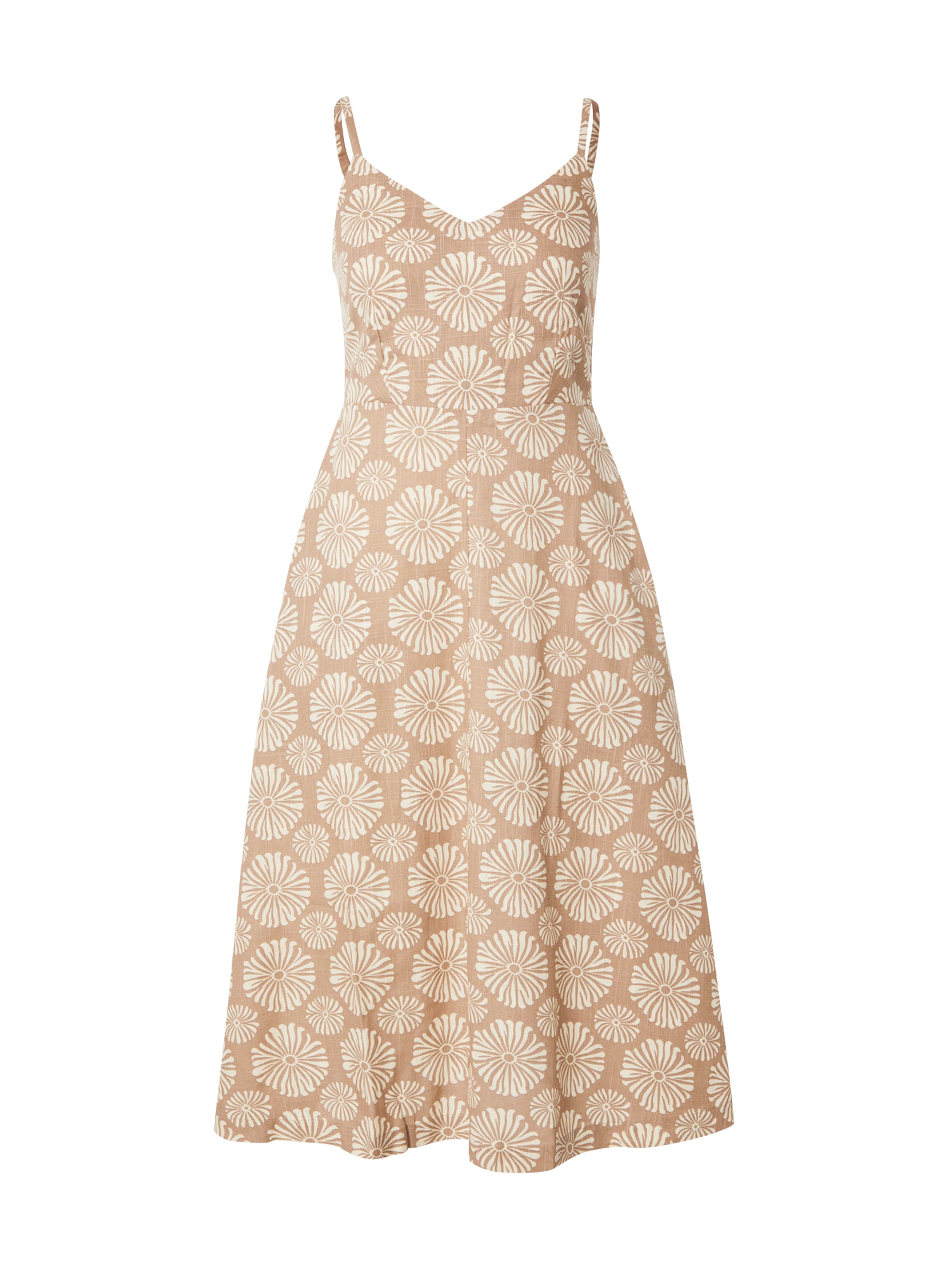 ROXY Letnia sukienka 'Island Glow' w kolorze brązowy: przód