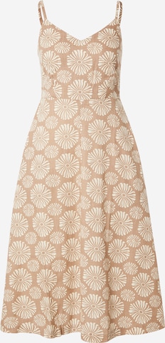 ROXYLjetna haljina 'ISLAND GLOW' - smeđa boja: prednji dio