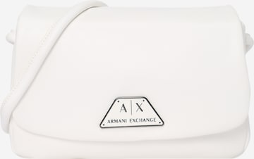 ARMANI EXCHANGE - Bolso de hombro en blanco